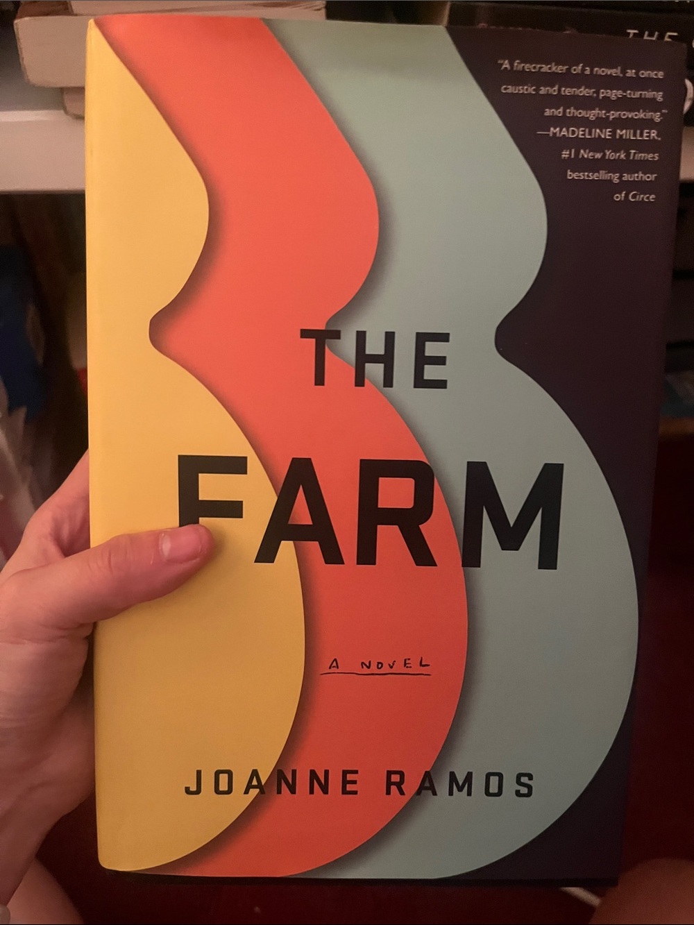 The Farm by Joanne Ramos - Colorful Hardcover Book